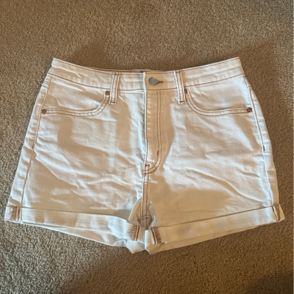 Wild Fable Highest Rise White Jean Short